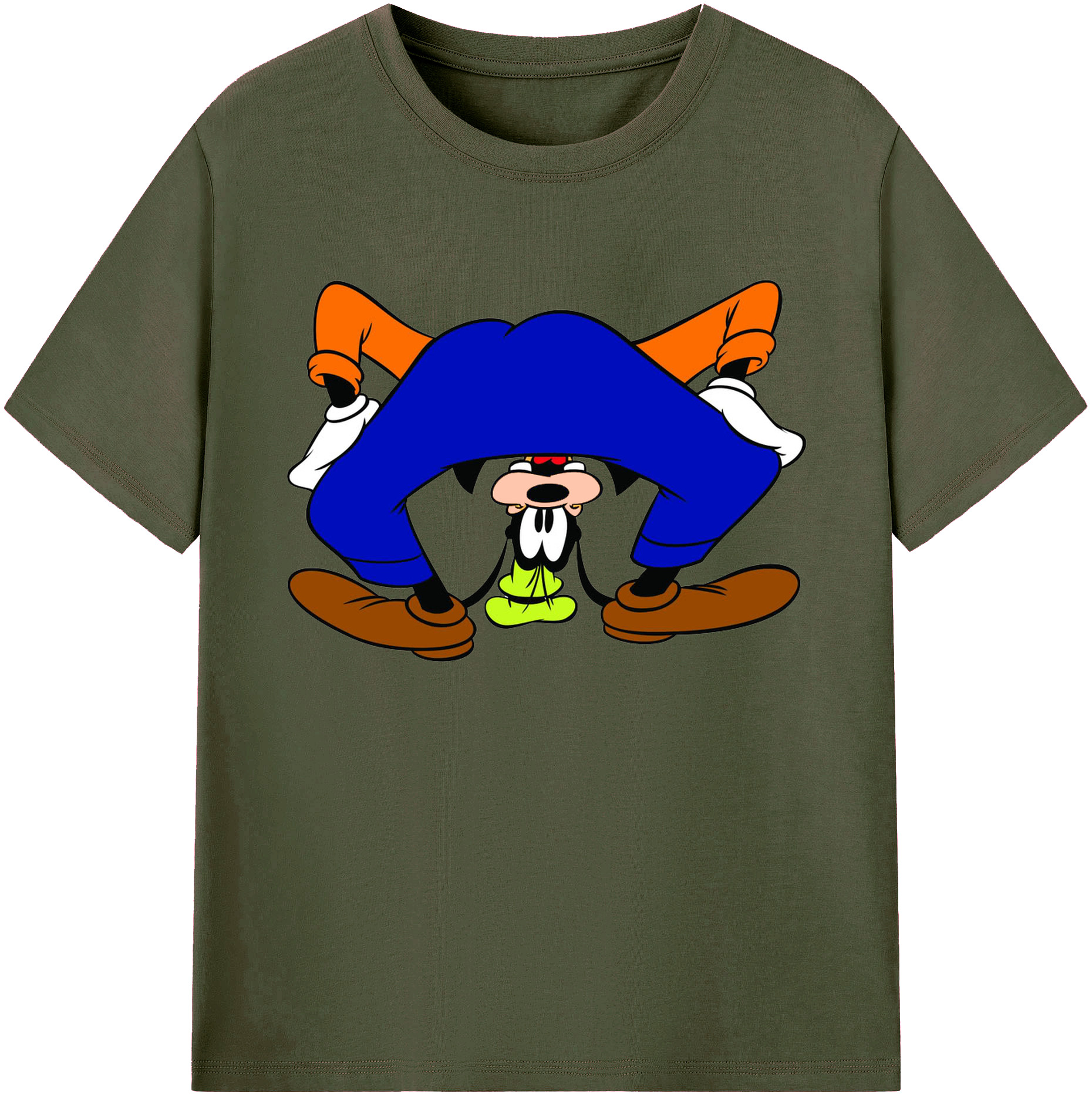 ミッキーマウス Mickey Mouse 綿100％ メンズ半袖Tシャツ｜肌触りやわらか＆通気性